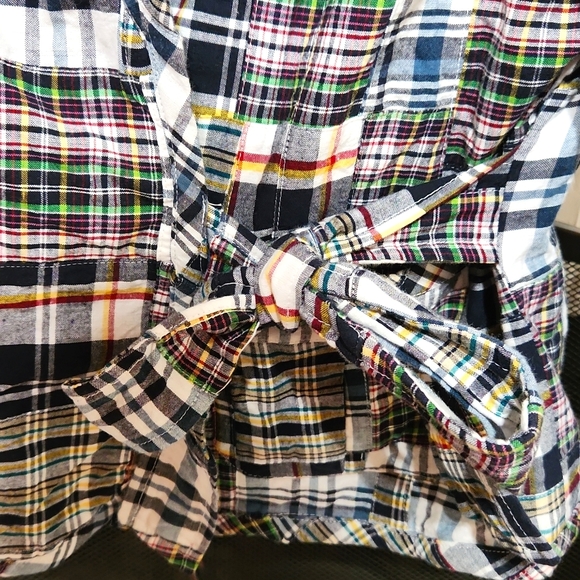 Adorable madras wrap jacket by Carole Little in great condition - Picture 4 of 8